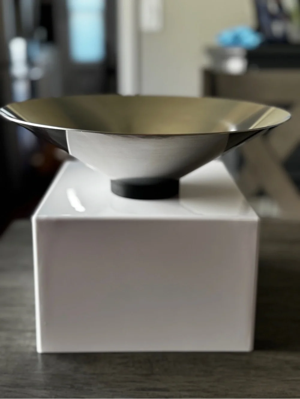 Vintage Royal Copenhagen Jorgen Moller “Complet” 11”‎ Stainless Serving Bowl